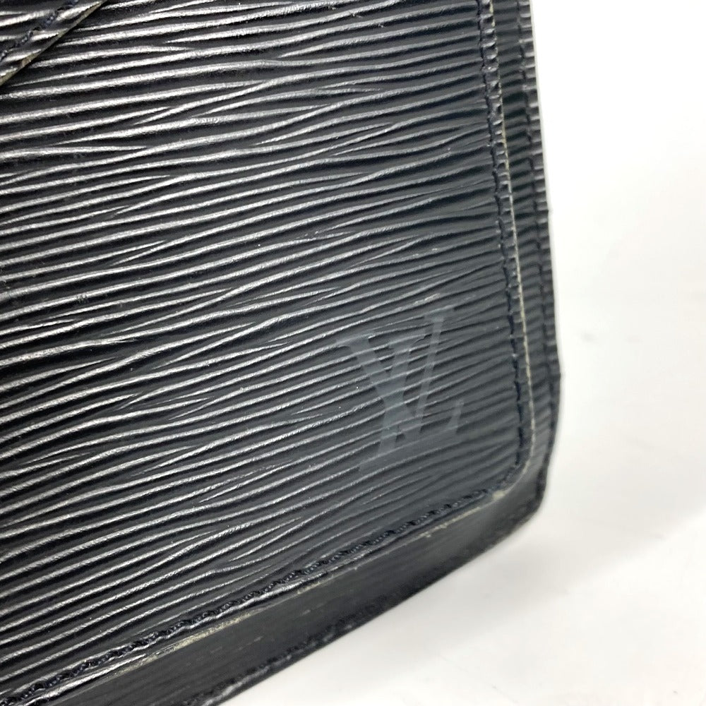 LOUIS VUITTON Handbag M52122 Epi Leather black Epi Monceau mens Used Authentic
