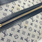 LOUIS VUITTON Handbag M92676 Monogram mini canvas Navy Monogram mini Lucille PM