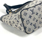 LOUIS VUITTON Handbag M92676 Monogram mini canvas Navy Monogram mini Lucille PM