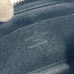 LOUIS VUITTON Coin case M63375 Taiga Leather black Taiga Portemonejour mens(Unisex) Used Authentic
