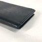 LOUIS VUITTON Coin case M63375 Taiga Leather black Taiga Portemonejour mens(Unisex) Used Authentic