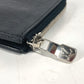 LOUIS VUITTON Coin case M63375 Taiga Leather black Taiga Portemonejour mens(Unisex) Used Authentic