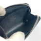 LOUIS VUITTON Coin case M63375 Taiga Leather black Taiga Portemonejour mens(Unisex) Used Authentic