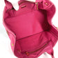 PRADA Tote Bag canvas pink Canapa logo Women Used Authentic