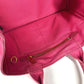 PRADA Tote Bag canvas pink Canapa logo Women Used Authentic