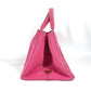 PRADA Tote Bag canvas pink Canapa logo Women Used Authentic
