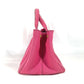 PRADA Tote Bag canvas pink Canapa logo Women Used Authentic