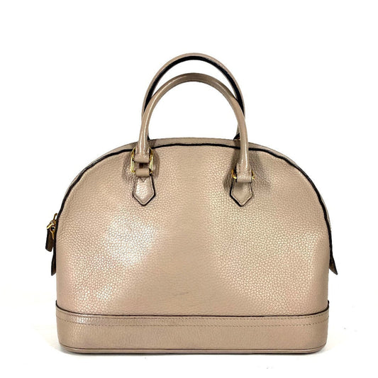 LOUIS VUITTON Handbag M48898 leather gray Parnasea Alma PM Women Used Authentic
