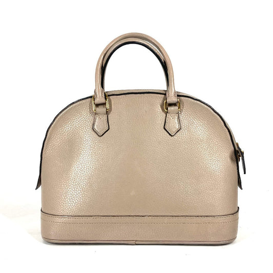 LOUIS VUITTON Handbag M48898 leather gray Parnasea Alma PM Women Used Authentic