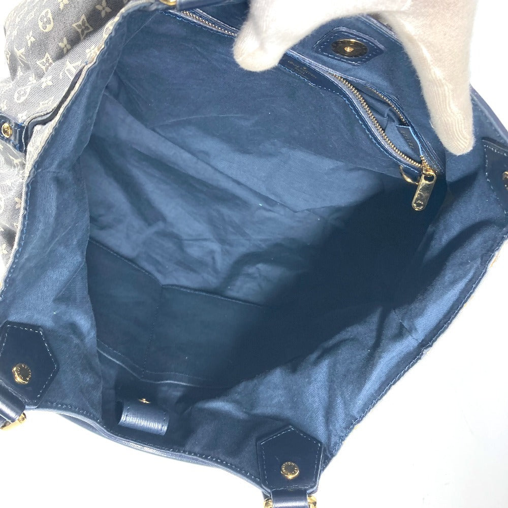 LOUIS VUITTON Shoulder Bag M40409 Monogram Ideal Navy Monogram Ideal Fantasy Women Used Authentic