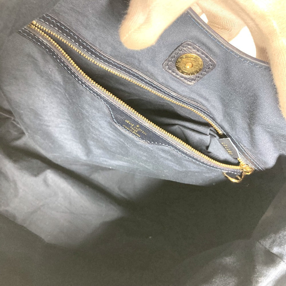 LOUIS VUITTON Shoulder Bag M40409 Monogram Ideal Navy Monogram Ideal Fantasy Women Used Authentic