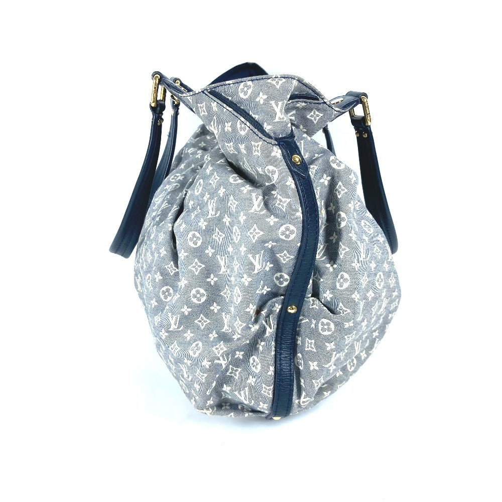 LOUIS VUITTON Shoulder Bag M40409 Monogram Ideal Navy Monogram Ideal Fantasy Women Used Authentic