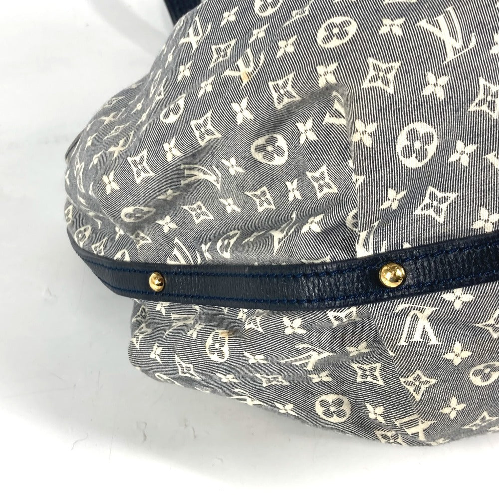LOUIS VUITTON Shoulder Bag M40409 Monogram Ideal Navy Monogram Ideal Fantasy Women Used Authentic