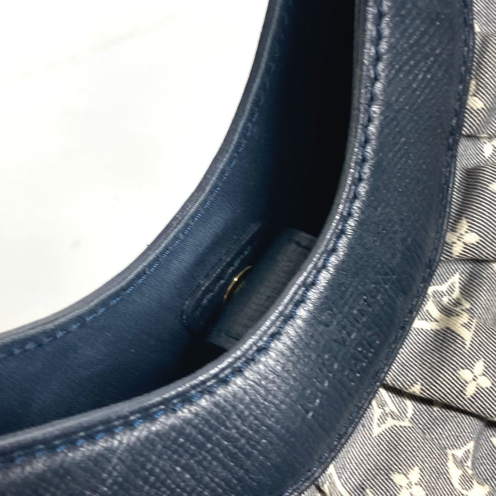LOUIS VUITTON Shoulder Bag M40409 Monogram Ideal Navy Monogram Ideal Fantasy Women Used Authentic