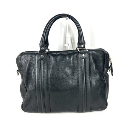 GUCCI Business bag 231850 leather black 2WAY Bag Shoulder Bag Crossbody mens Used Authentic