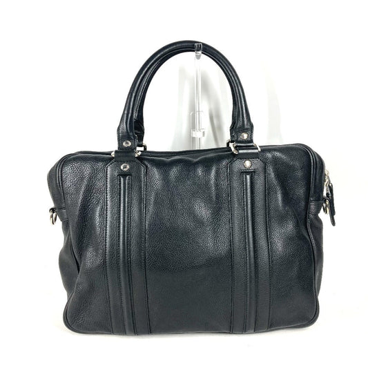 GUCCI Business bag 231850 leather black 2WAY Bag Shoulder Bag Crossbody mens Used Authentic
