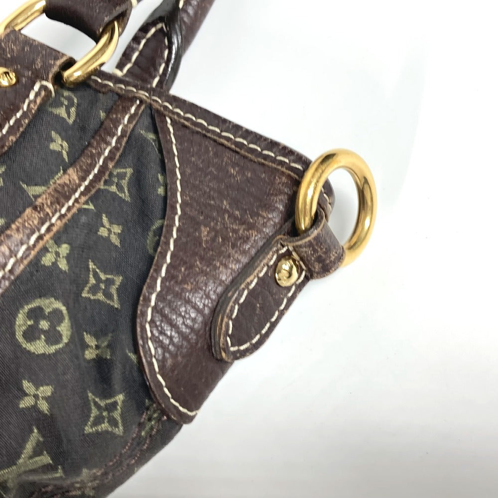 LOUIS VUITTON Shoulder Bag M95617 Monogram mini canvas Brown Monogram mini run Buzasu Anjoul Women Used Authentic
