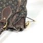 LOUIS VUITTON Shoulder Bag M95617 Monogram mini canvas Brown Monogram mini run Buzasu Anjoul Women Used Authentic
