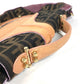 FENDI Handbag Canvas / leather Brown vintage Zucca logo
