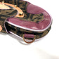 FENDI Handbag Canvas / leather Brown vintage Zucca logo