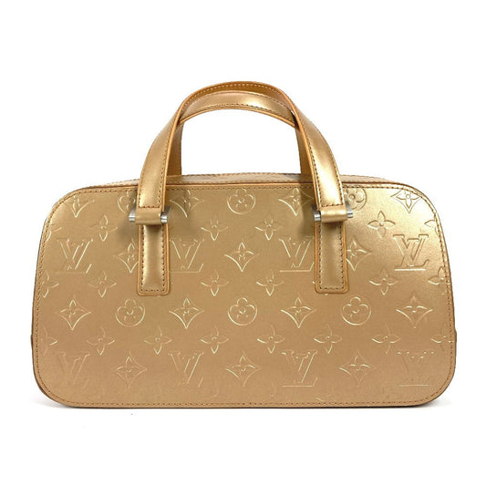 LOUIS VUITTON Handbag M55177 Monogram mat leather beige Monogram mat Shelton Women Used Authentic