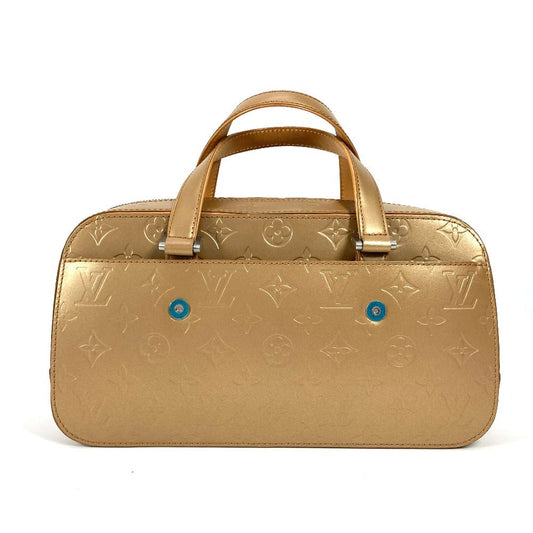 LOUIS VUITTON Handbag M55177 Monogram mat leather beige Monogram mat Shelton Women Used Authentic