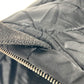 PRADA Handbag Nylon black quilting Triangle logo plate