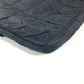 PRADA Handbag Nylon black quilting Triangle logo plate