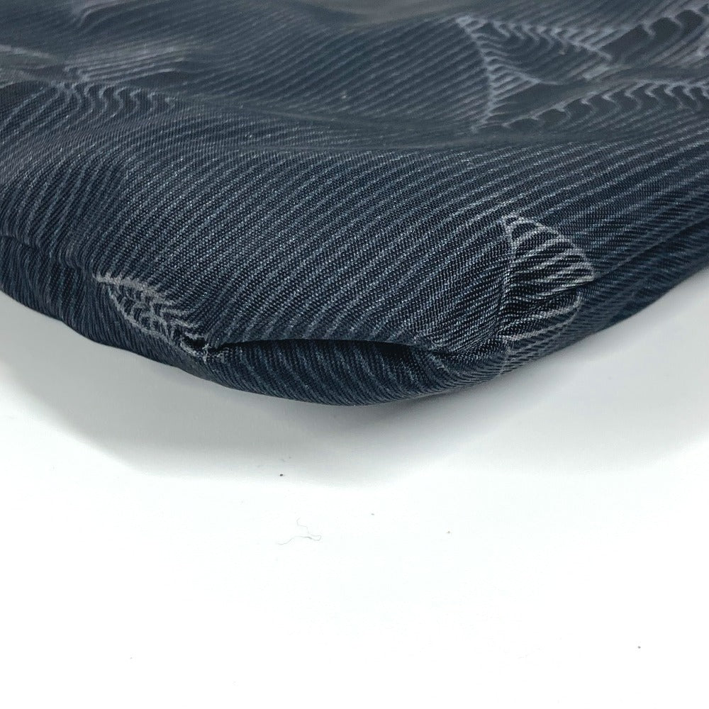 LOUIS VUITTON Clutch bag M80142 Nylon black Monogram Reversible A4 Pochette unisex(Unisex) Used Authentic