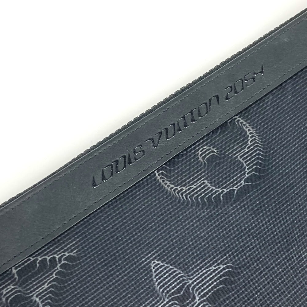 LOUIS VUITTON Clutch bag M80142 Nylon black Monogram Reversible A4 Pochette unisex(Unisex) Used Authentic