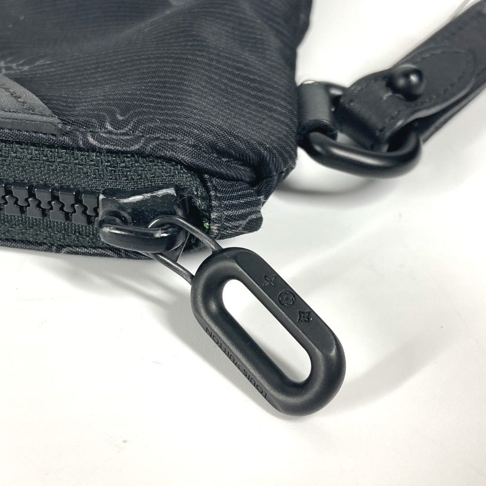 LOUIS VUITTON Clutch bag M80142 Nylon black Monogram Reversible A4 Pochette unisex(Unisex) Used Authentic