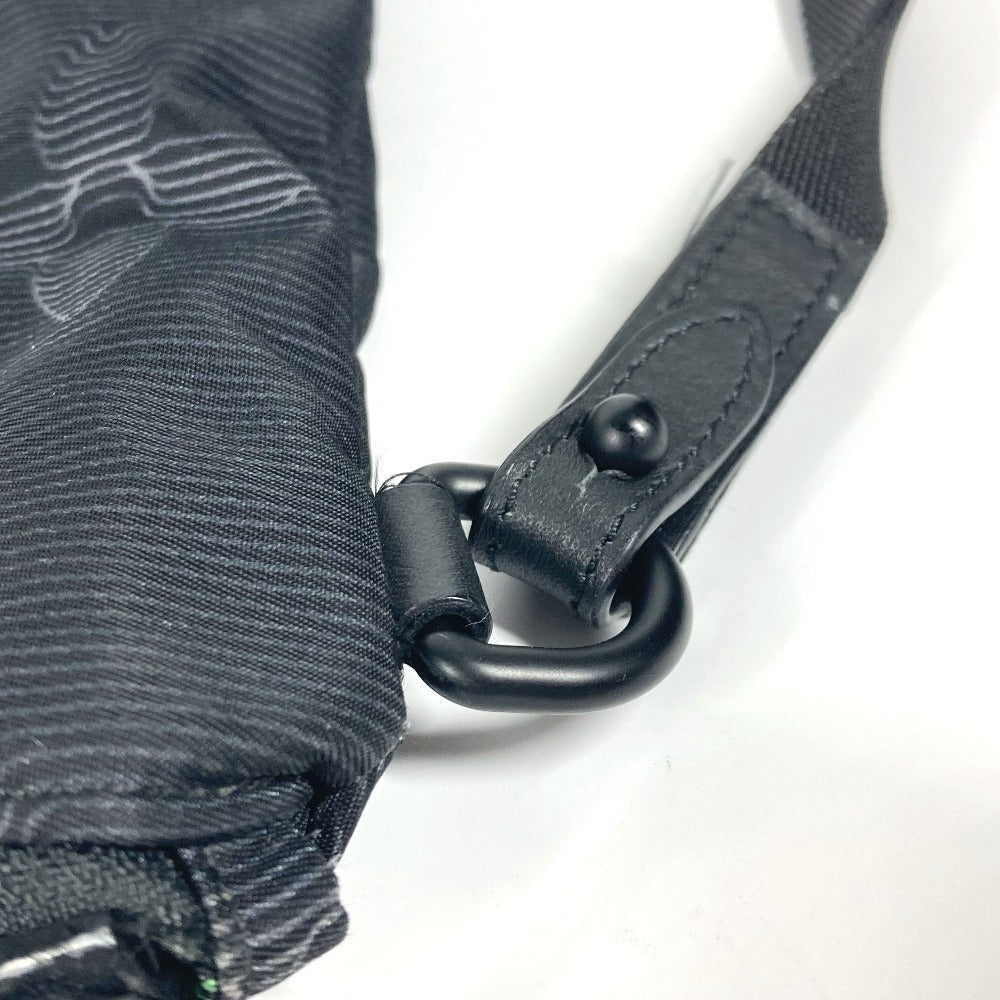 LOUIS VUITTON Clutch bag M80142 Nylon black Monogram Reversible A4 Pochette unisex(Unisex) Used Authentic