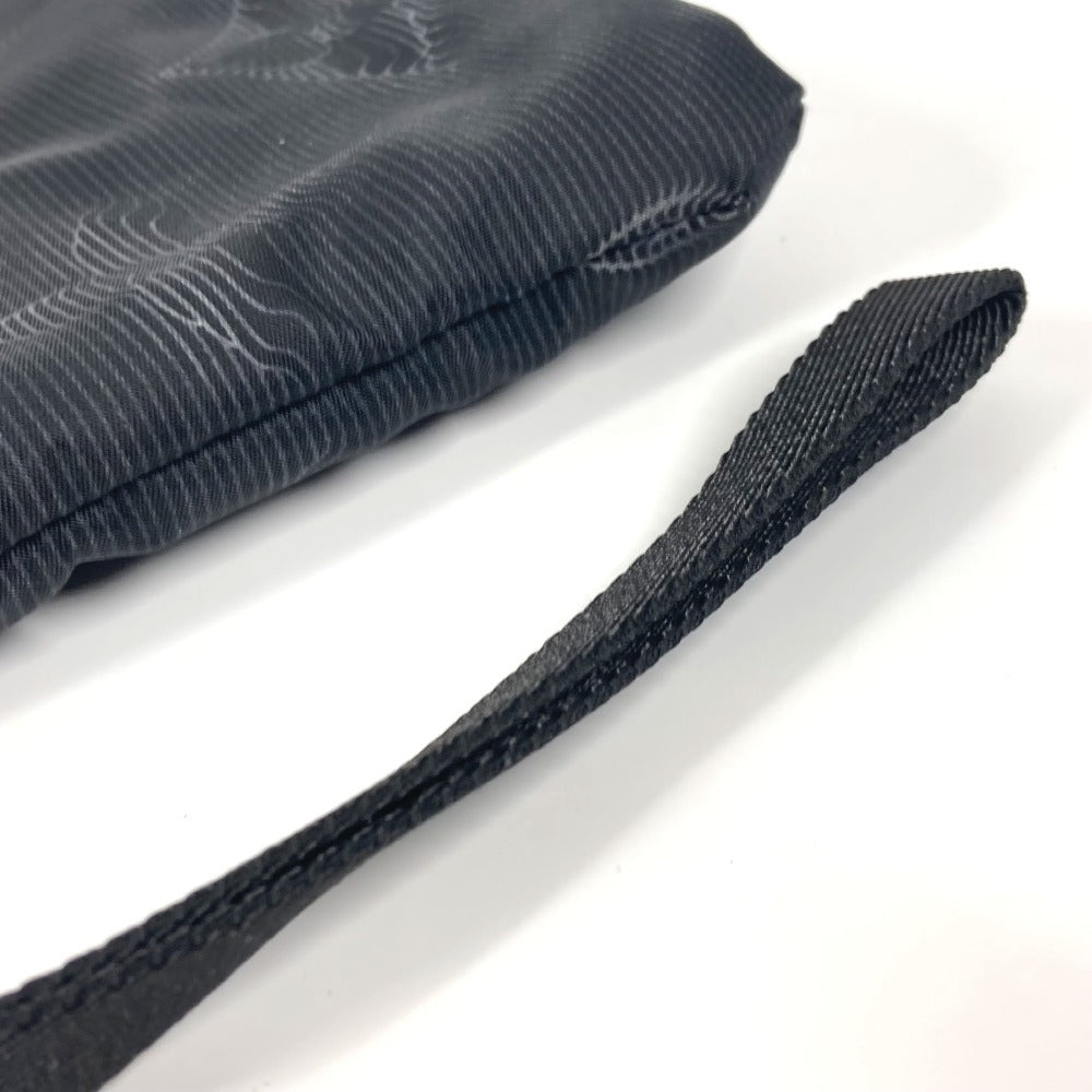 LOUIS VUITTON Clutch bag M80142 Nylon black Monogram Reversible A4 Pochette unisex(Unisex) Used Authentic