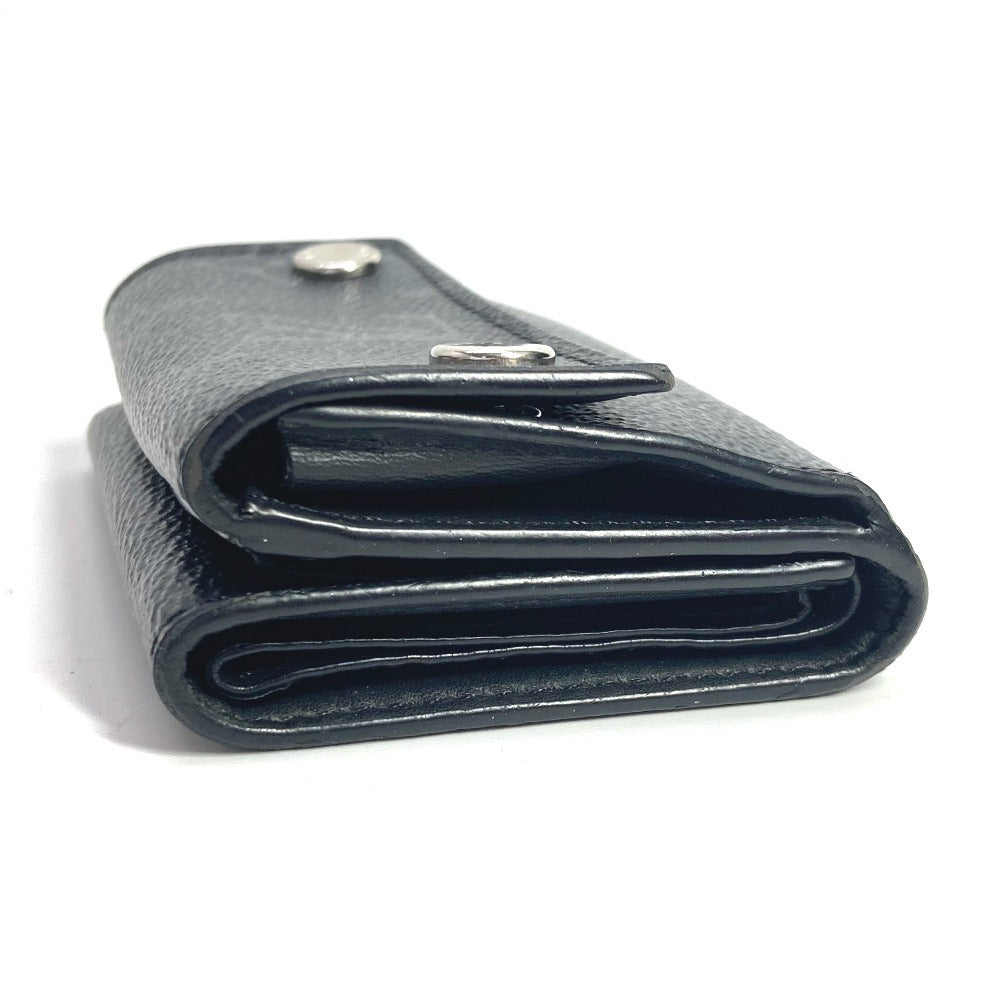 LOUIS VUITTON Trifold wallet M67630 Monogram Eclipse Canvas black Monogram Eclipse Discovery Compact mens Used Authentic