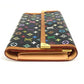LOUIS VUITTON Long Wallet Purse M92658 Monogram multicolor canvas black Monogram multicolor Porte Tresor International unisex(Unisex) Used Authentic