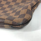 LOUIS VUITTON Shoulder Bag N51149 Damier canvas Brown Damier Clifton