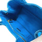 PRADA Handbag canvas blue logo Canapa mini Women Used Authentic
