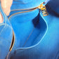 PRADA Handbag canvas blue logo Canapa mini Women Used Authentic