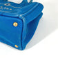 PRADA Handbag canvas blue logo Canapa mini Women Used Authentic