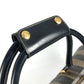 FENDI Boston Duffel bag PVC / Leather khaki 2WAY Bag Shoulder Bag Vintage Pecan