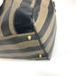 FENDI Boston Duffel bag PVC / Leather khaki 2WAY Bag Shoulder Bag Vintage Pecan