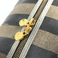 FENDI Boston Duffel bag PVC / Leather khaki 2WAY Bag Shoulder Bag Vintage Pecan