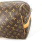 LOUIS VUITTON Boston Duffel bag M41416 Monogram canvas Brown Monogram Keepall 45