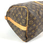 LOUIS VUITTON Boston Duffel bag M41416 Monogram canvas Brown Monogram Keepall 45