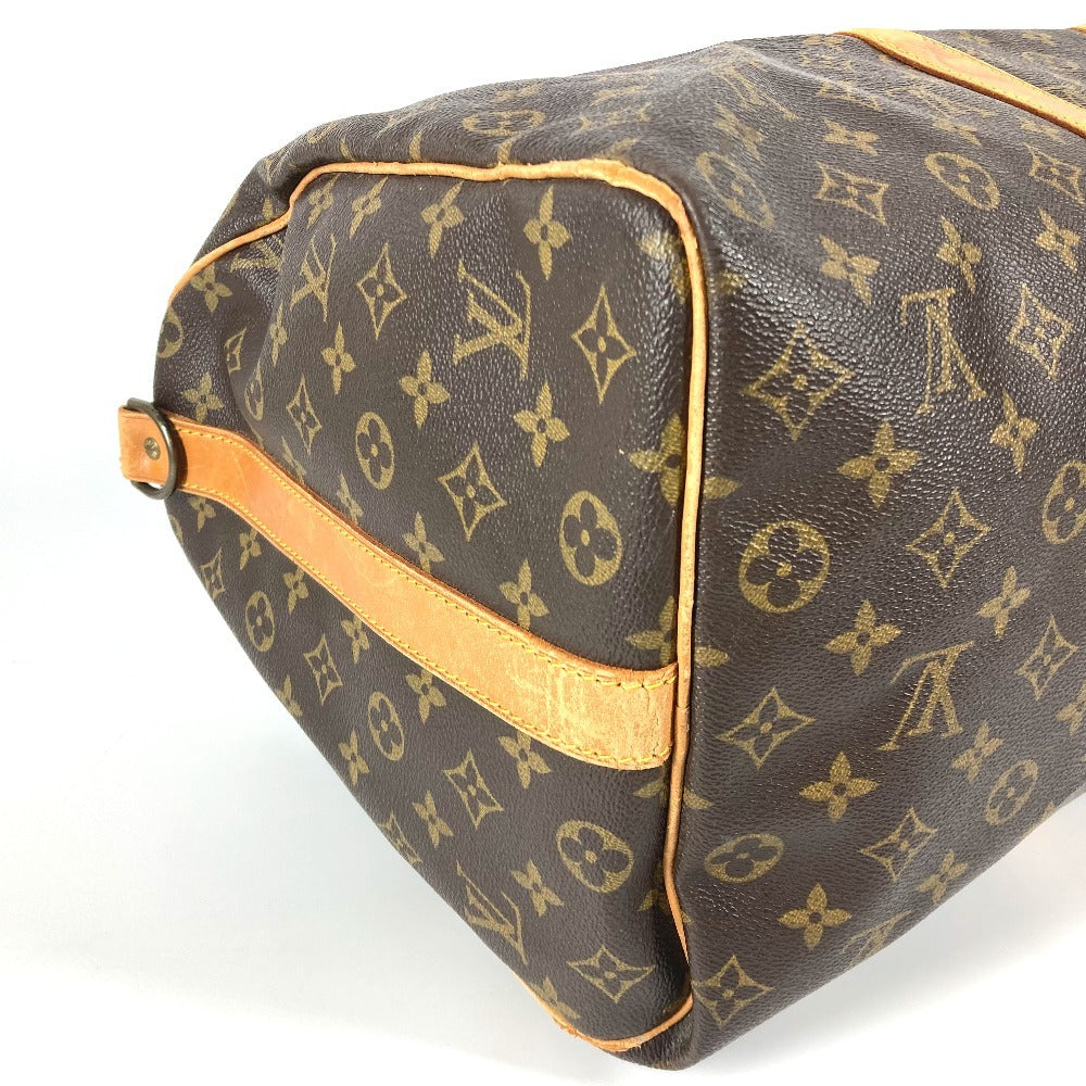 LOUIS VUITTON Boston Duffel bag M41416 Monogram canvas Brown Monogram Keepall 45