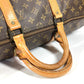 LOUIS VUITTON Boston Duffel bag M41416 Monogram canvas Brown Monogram Keepall 45