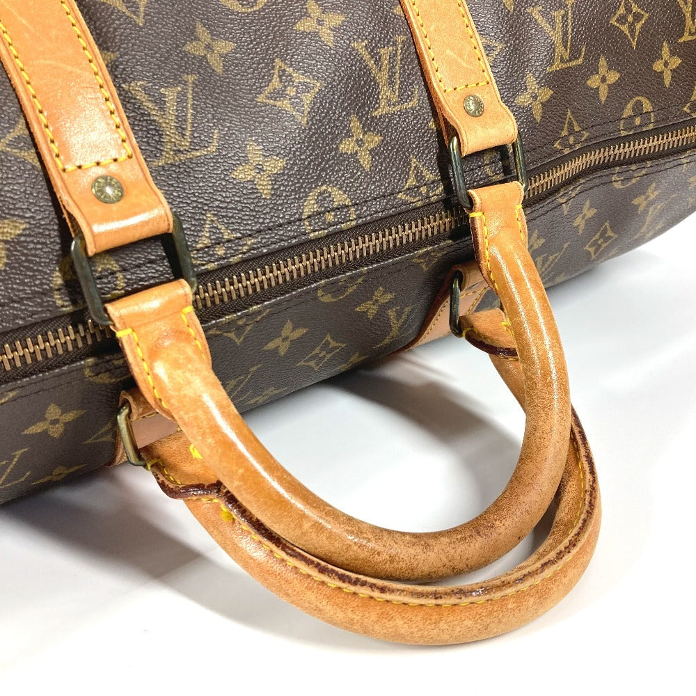 LOUIS VUITTON Boston Duffel bag M41416 Monogram canvas Brown Monogram Keepall 45