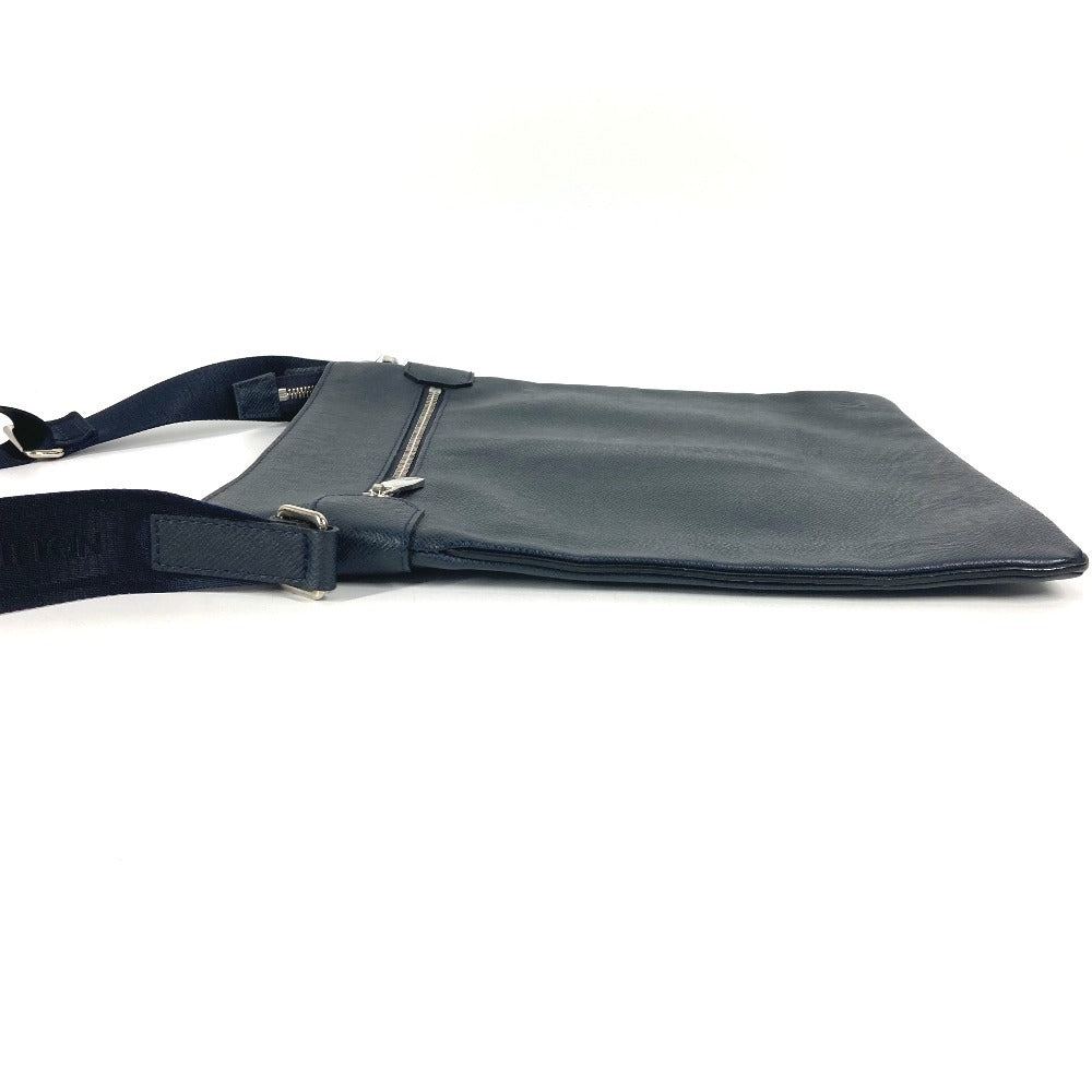 LOUIS VUITTON Shoulder Bag M32629 Taiga Leather Navy Taiga Sasha