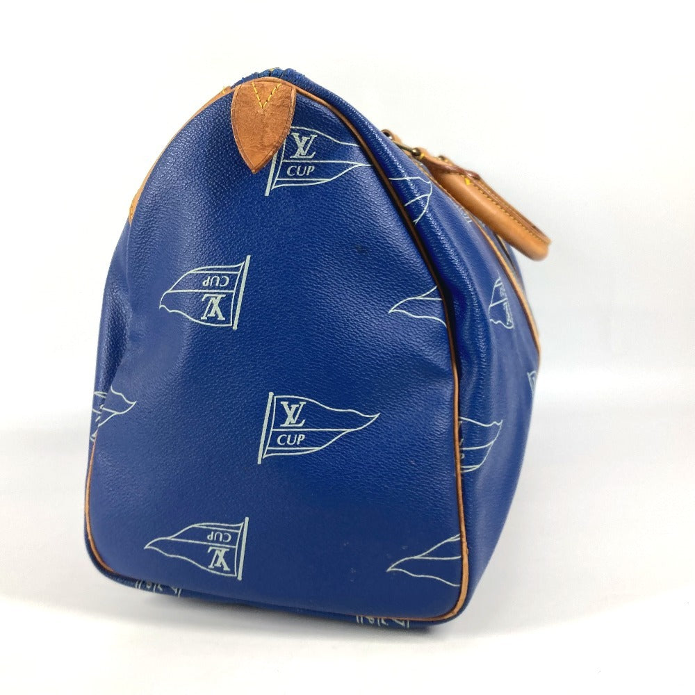 LOUIS VUITTON Boston Duffel bag M80014 Canvas, Leather blue LVCUP Keepall 45 unisex(Unisex) Used Authentic
