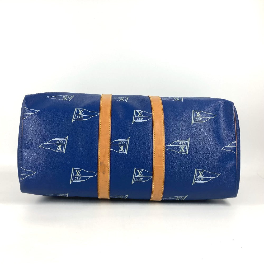 LOUIS VUITTON Boston Duffel bag M80014 Canvas, Leather blue LVCUP Keepall 45 unisex(Unisex) Used Authentic